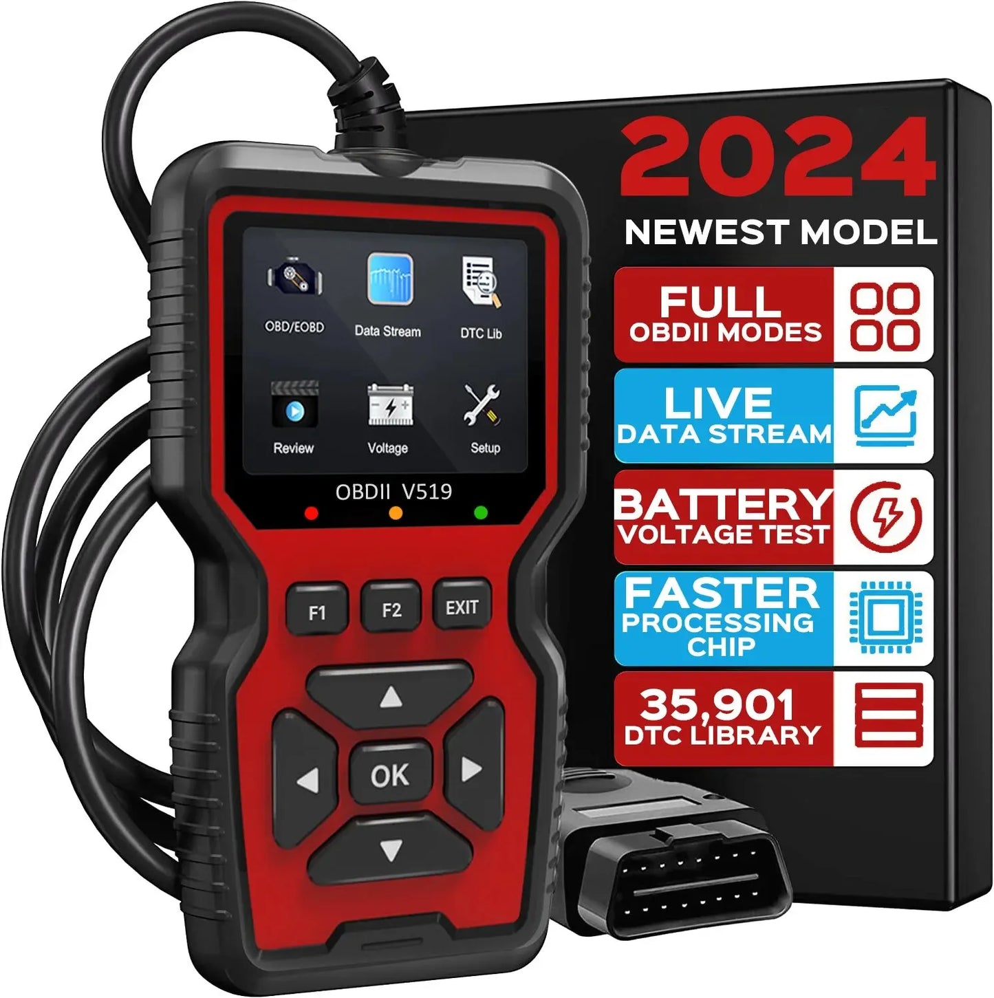 Professional OBD2 Diagnostic Code Reader