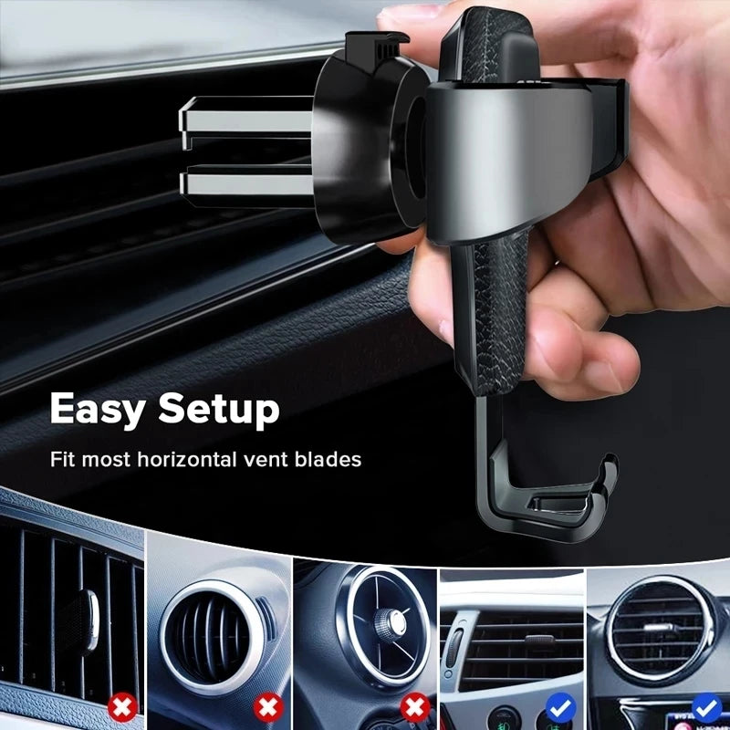 Universal Gravity Car Phone Holder Mount