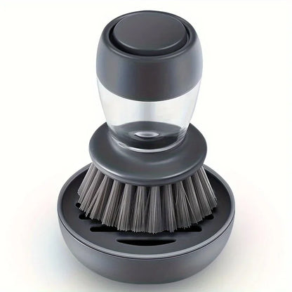 Automatic Liquid Dispensing Kitchen Cleaning Brush