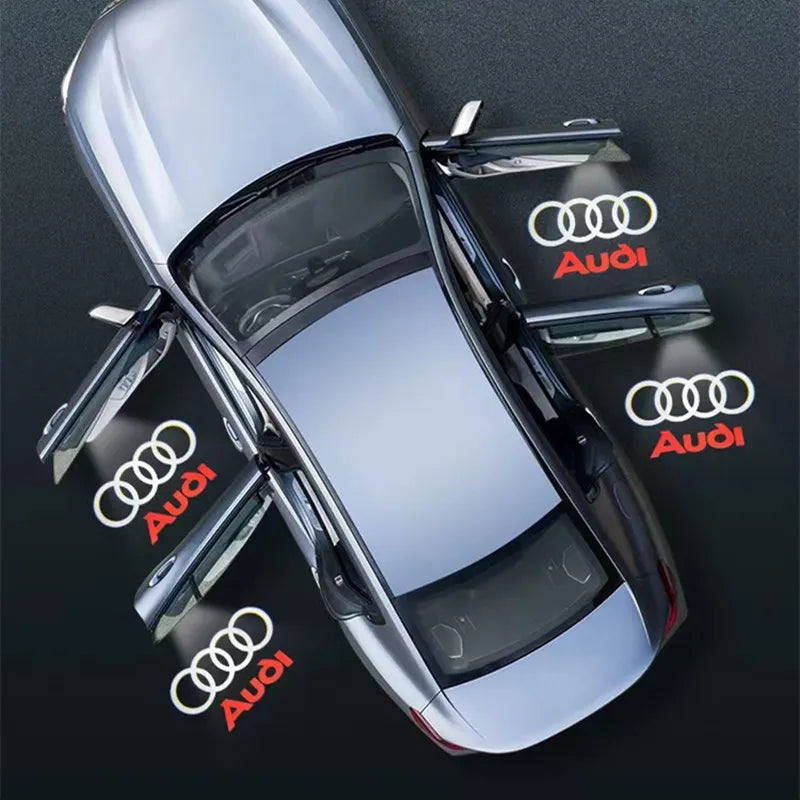 Audi LED Welcome Projector Lights