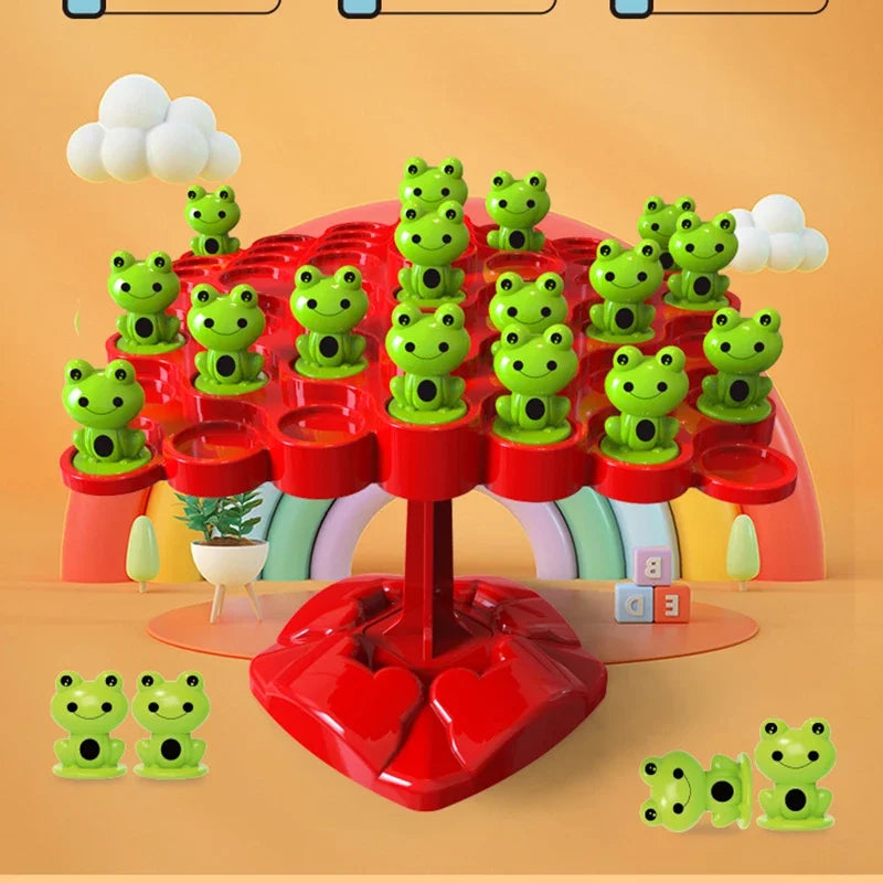 Montessori Frog Balance Educational Puzzle Game