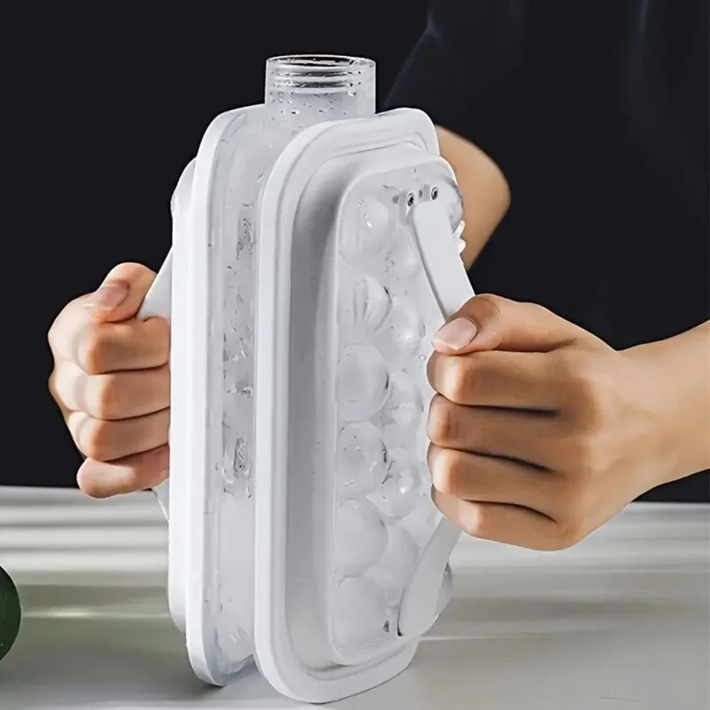 Portable Ice Maker Bottle and Tray