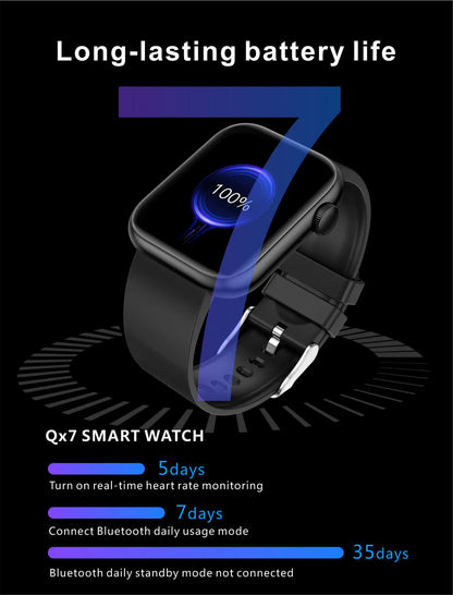 LIGE Smartwatch 2024 with Bluetooth