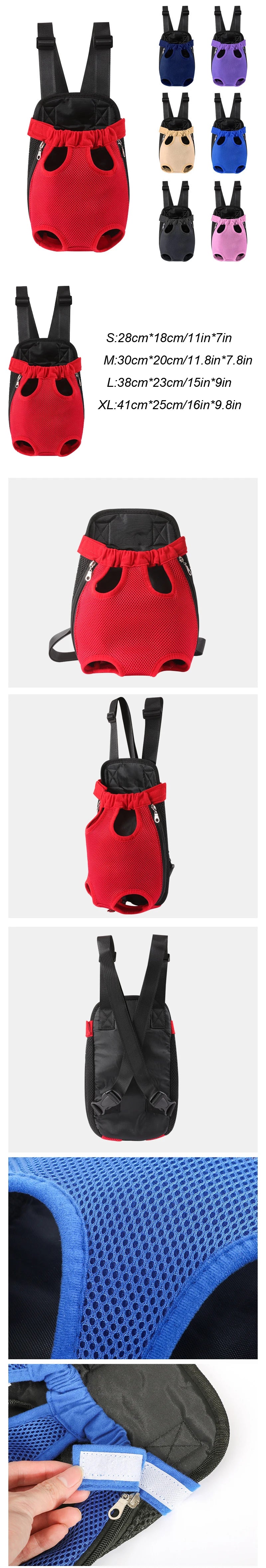 Portable Pet Carrier Backpack for Small Pets