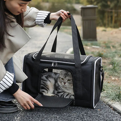 Foldable Pet Travel Carrier Backpack