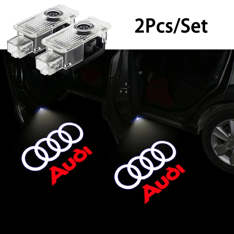 Audi LED Welcome Projector Lights