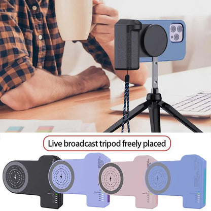 Magnetic Wireless Charging Camera Holder