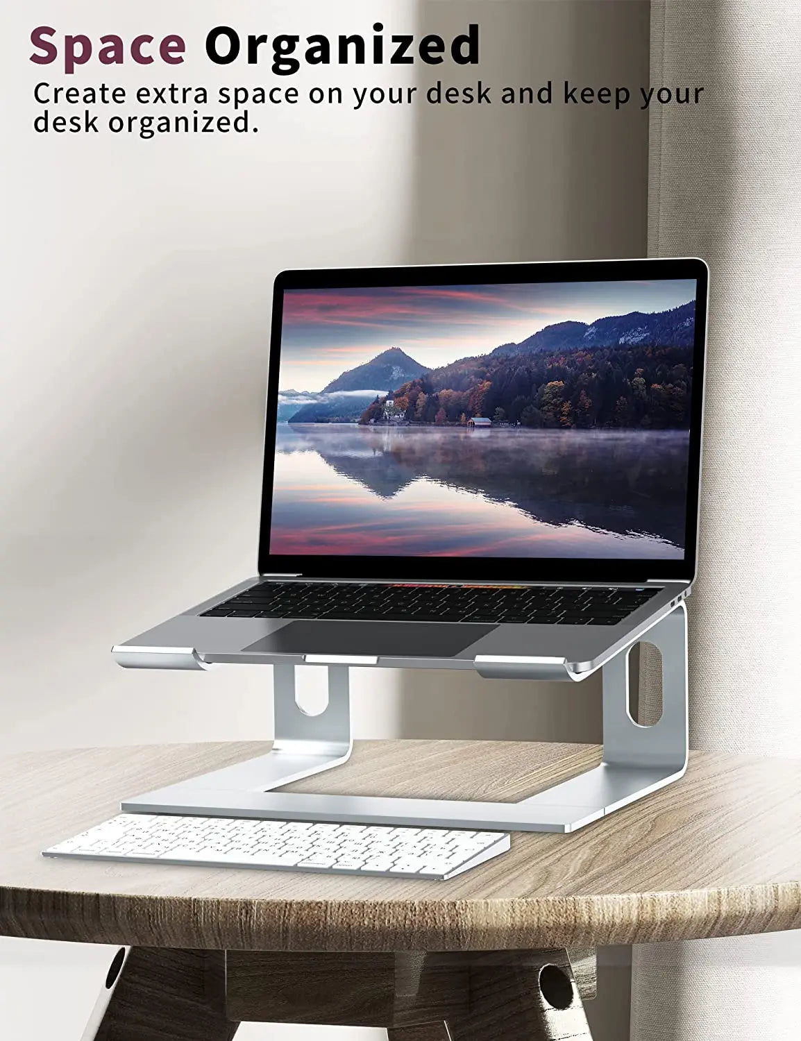 Ergonomic Aluminium Laptop Stand by GDVONE