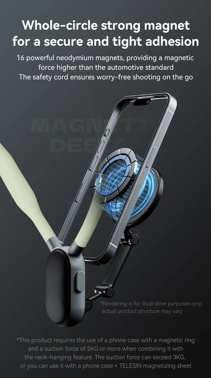 Magnetic Neck Mount for Smartphones