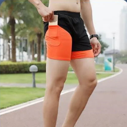 Men's 2-in-1 Quick Dry Training Shorts