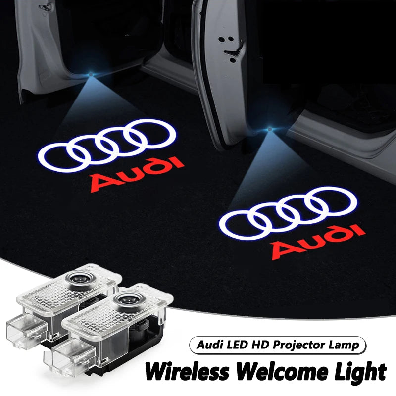 Audi LED Welcome Projector Lights