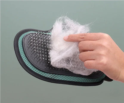 Pet Grooming Glove for Cats & Dogs