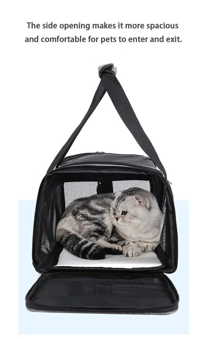 Foldable Pet Travel Carrier Backpack