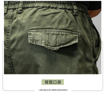 CAAYU Men's Multi-Pocket Tactical Joggers