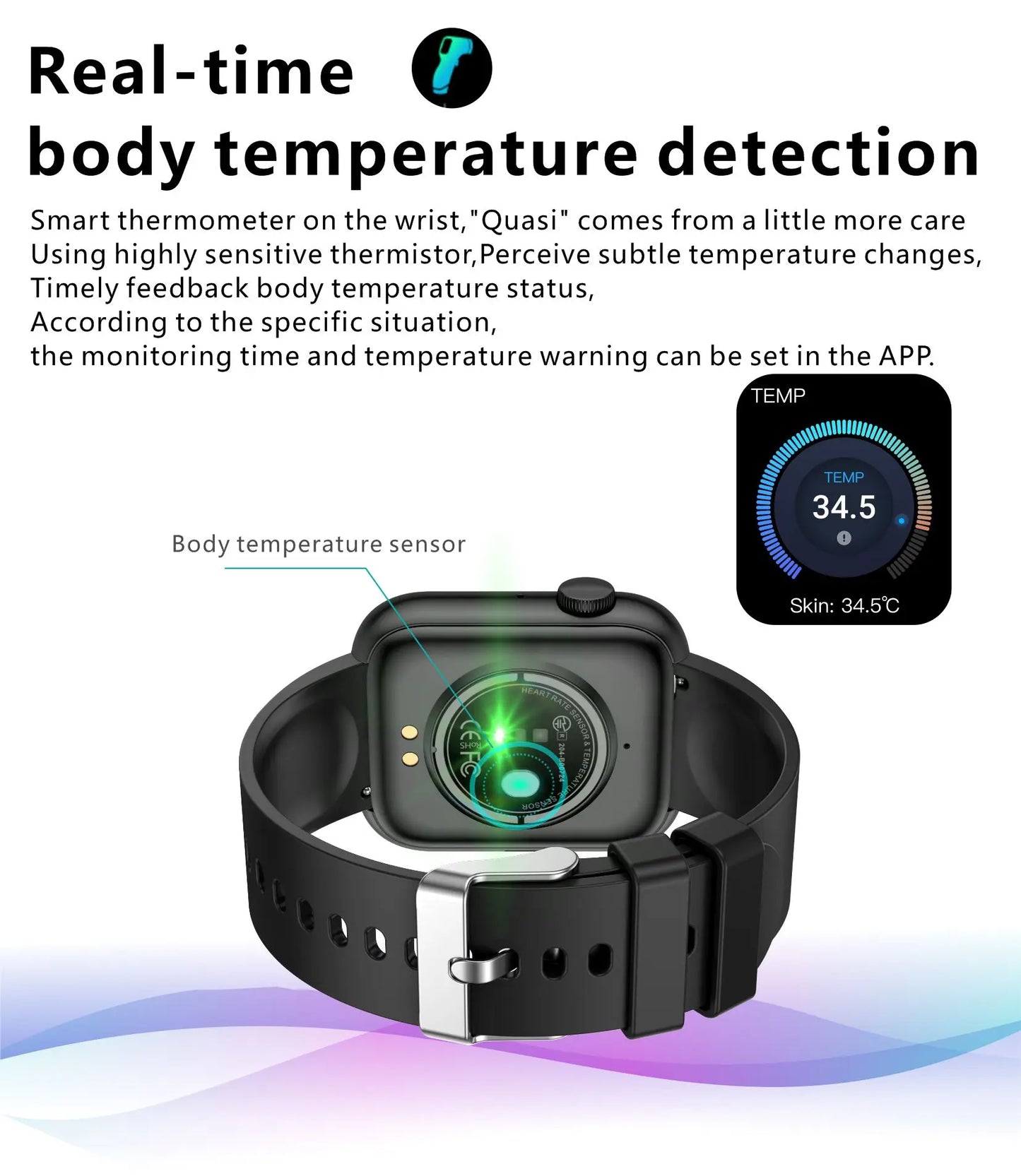 LIGE Smartwatch 2024 with Bluetooth