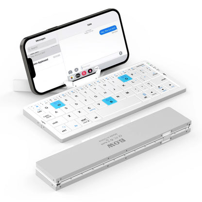 Compact Folding Bluetooth Keyboard