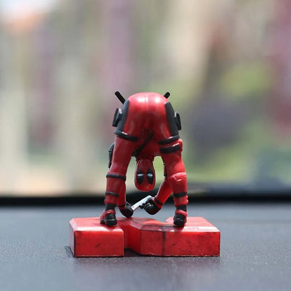 Deadpool Action Figure for Car Decoration