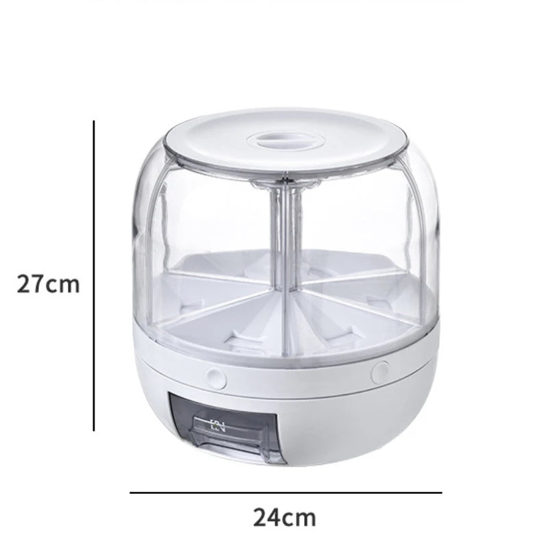 6KG Rotating Dry Food Dispenser