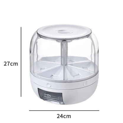 6KG Rotating Dry Food Dispenser