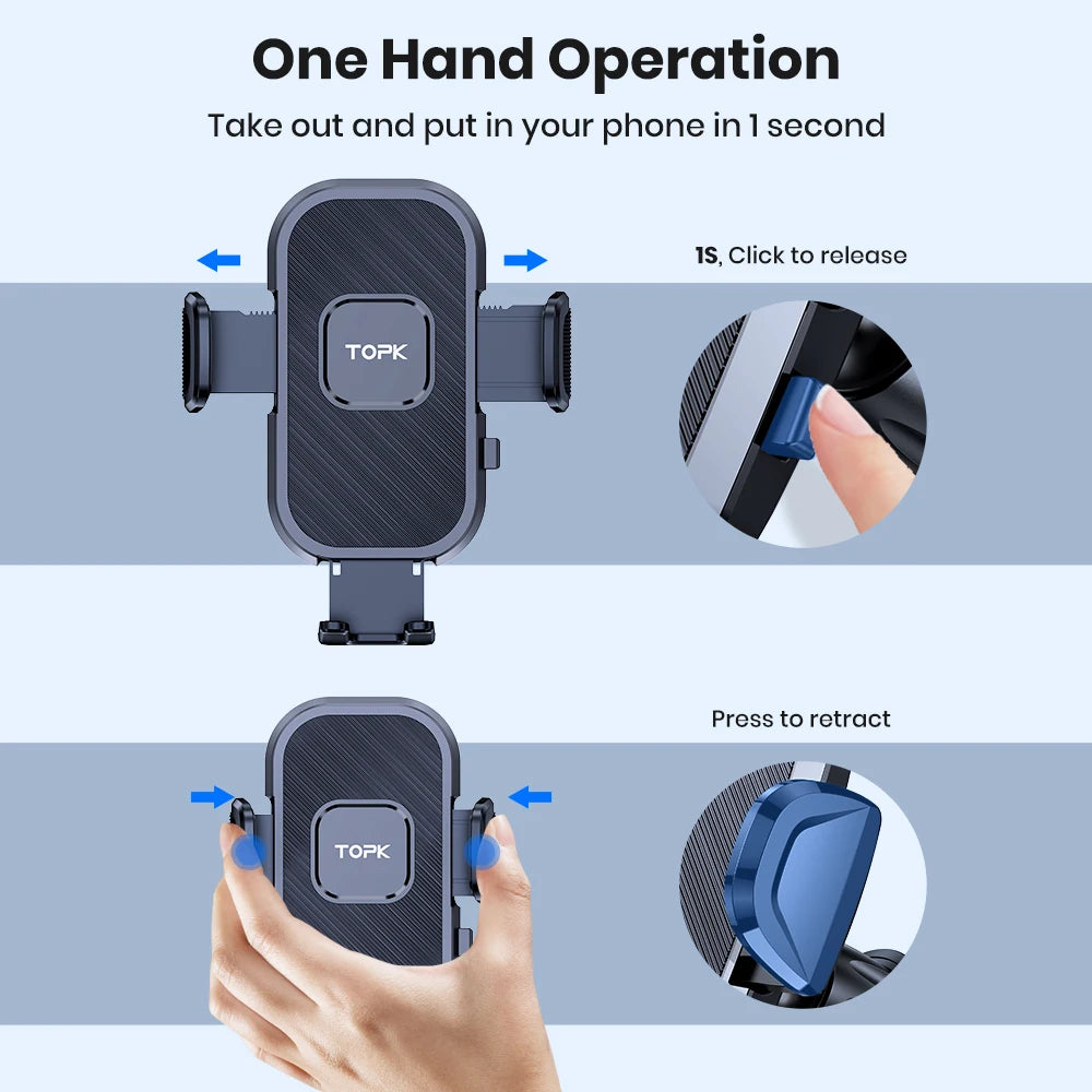 Universal 360° Car Phone Mount