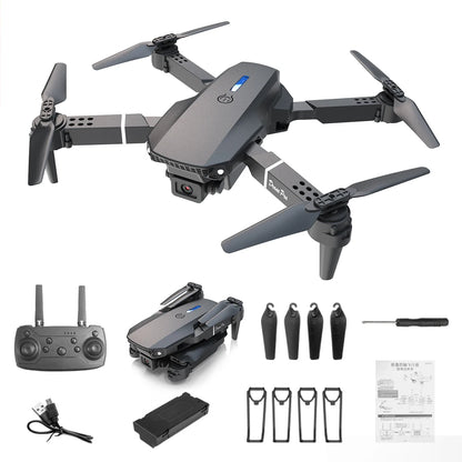 E88 Foldable 4K Drone with Dual Camera