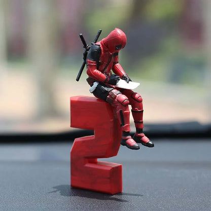 Deadpool Action Figure for Car Decoration