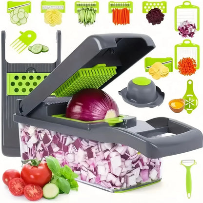 Multifunctional Vegetable Chopper and Slicer