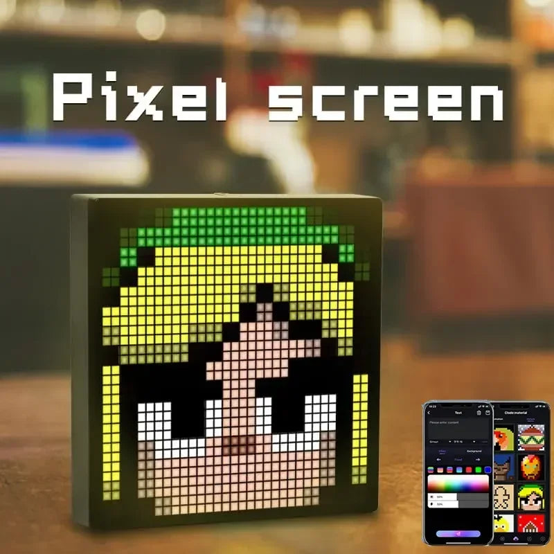 Smart LED Pixel Display Night Light