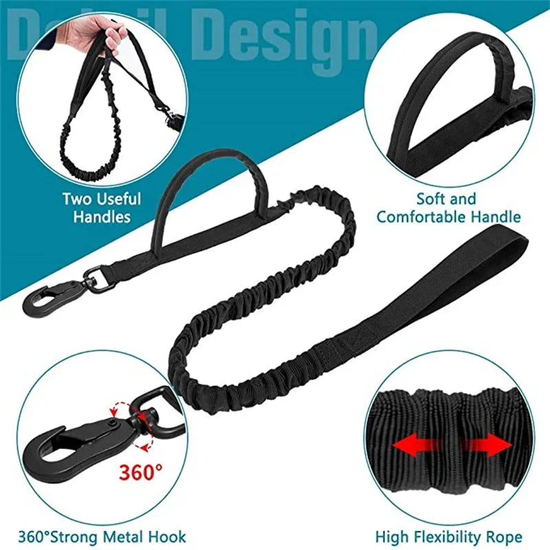 Tactical Dog Collar with AirTag Holder