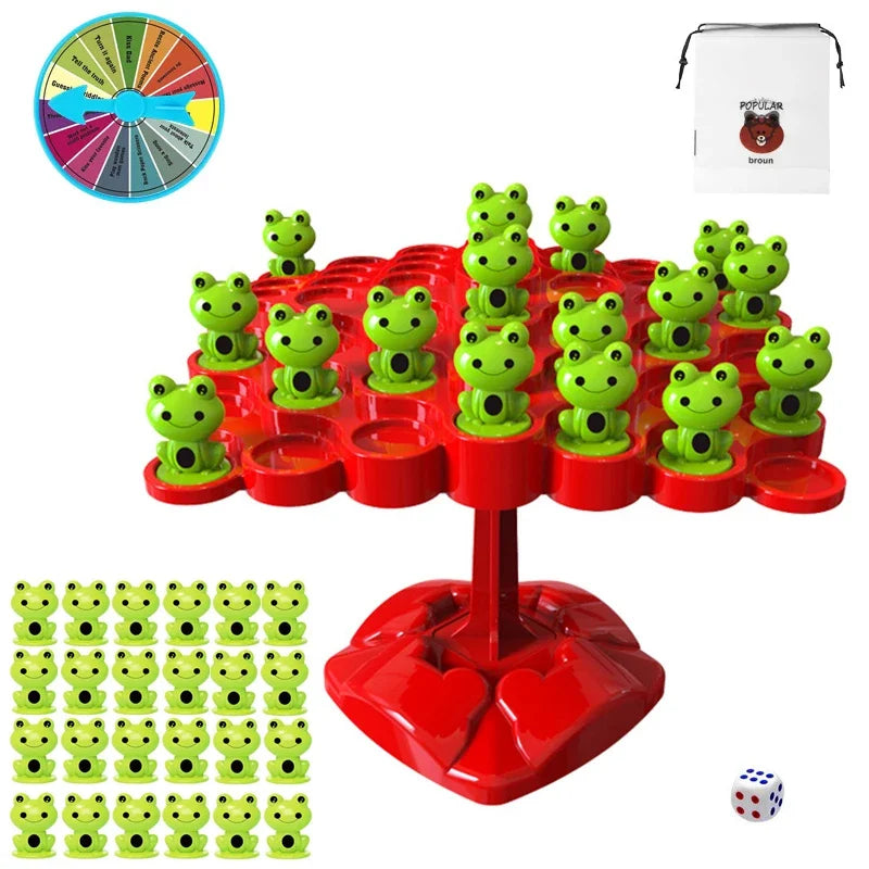 Montessori Frog Balance Educational Puzzle Game