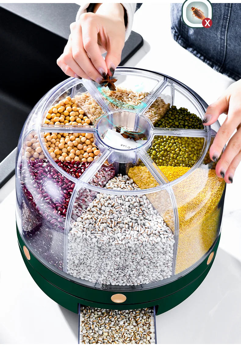 6KG Rotating Dry Food Dispenser