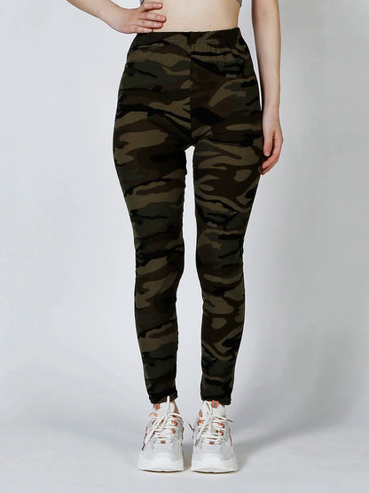 Stylish Camouflage Push-Up Fitness Leggings