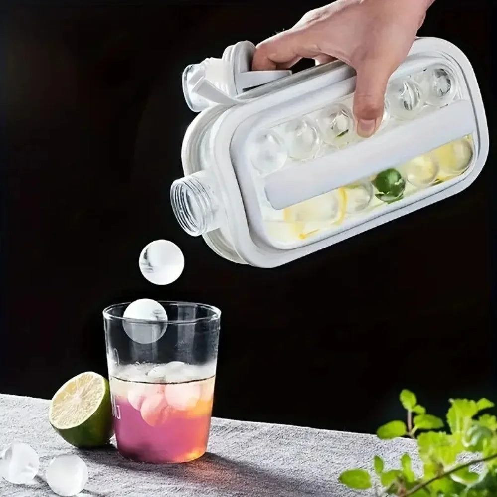 Portable Ice Maker Bottle and Tray