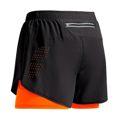 Men's 2-in-1 Quick Dry Training Shorts