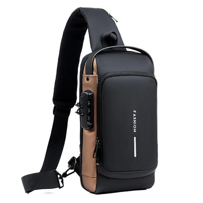 USB Anti-Theft Charging Sling Bag