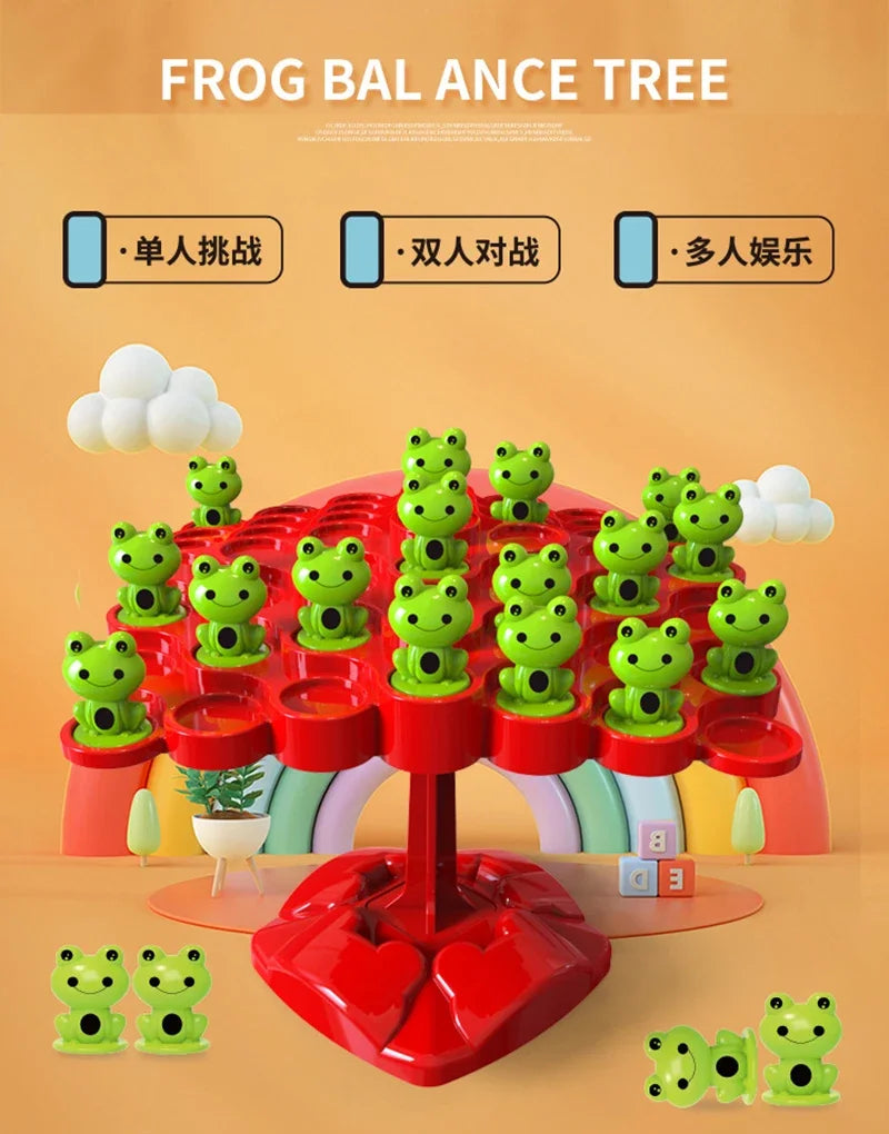 Montessori Frog Balance Educational Puzzle Game